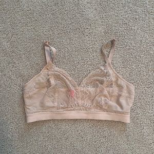 SPANX Pink Lace Bralette